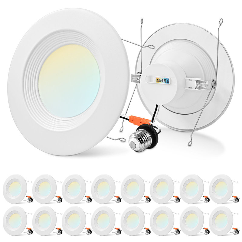 7.33'' Dimmable LED Retrofit Recessed Lighting Kit