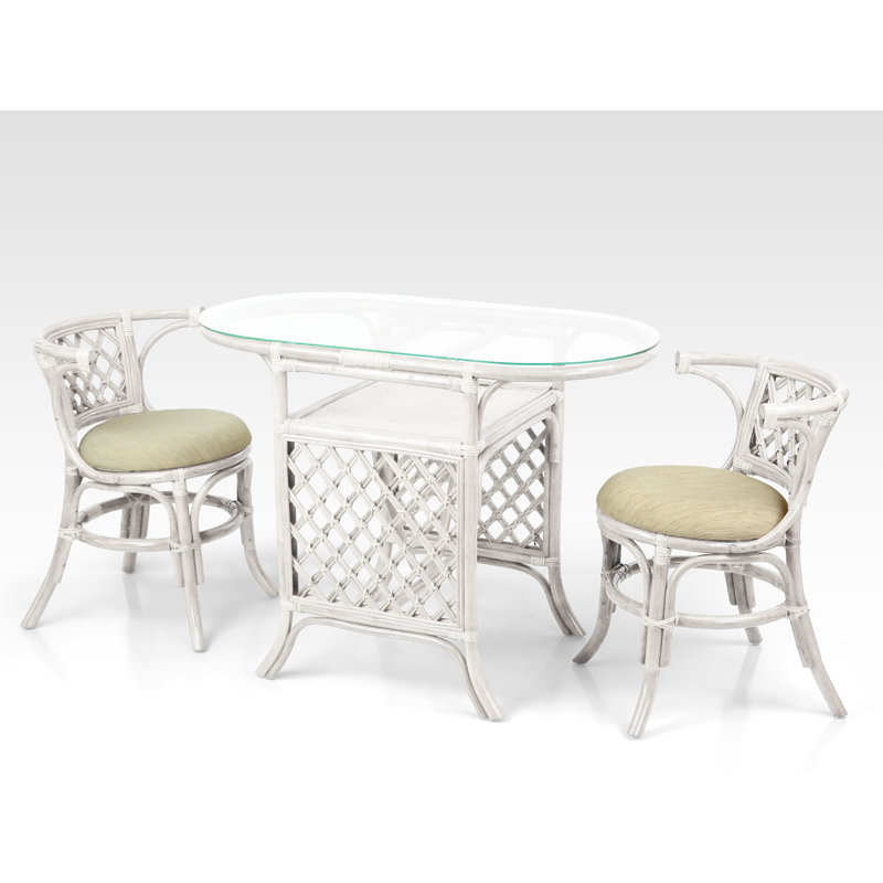Clite Sterne 2 - Person Dining Set, White