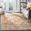 Tapis tissé à la main en laine / coton Elan tissé à la main en rouge clair / beige-20944626