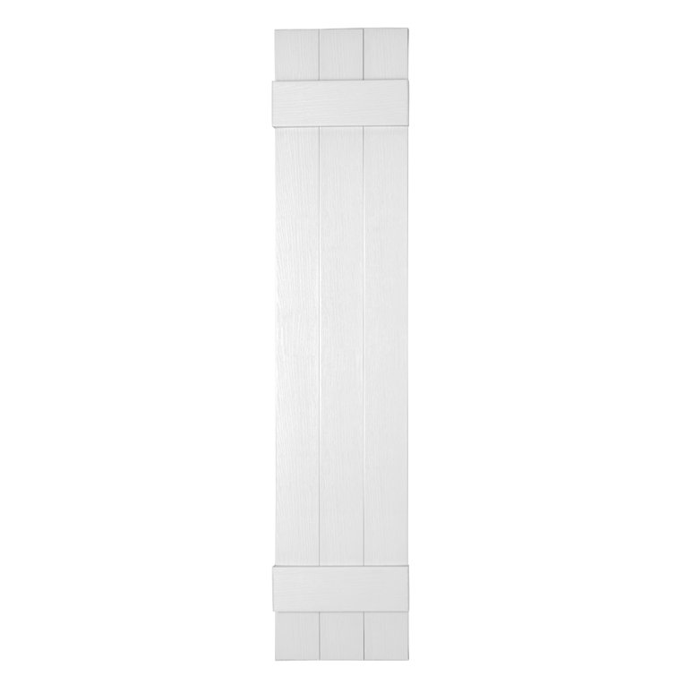 Persiennes personnalisées fermées à 3 planches