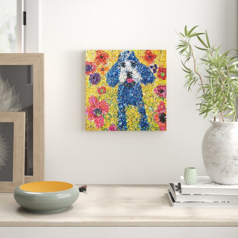 Michelle Rivera - Wrapped Canvas Painting, 45cm H x 45cm W x 3.81cm D