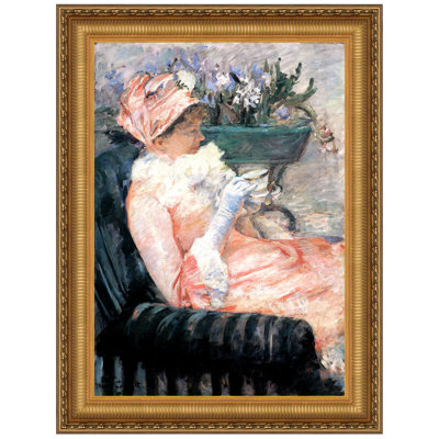 " The Cup Of Tea, 1879 " by Mary Cassatt