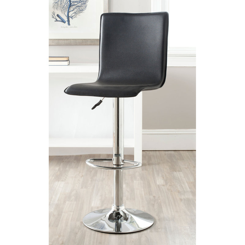 Tabouret de bar Afizah, Noir