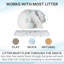 UBPET Automatic, Self-Cleaning Litter Box with App & Camera for Multiple Cats