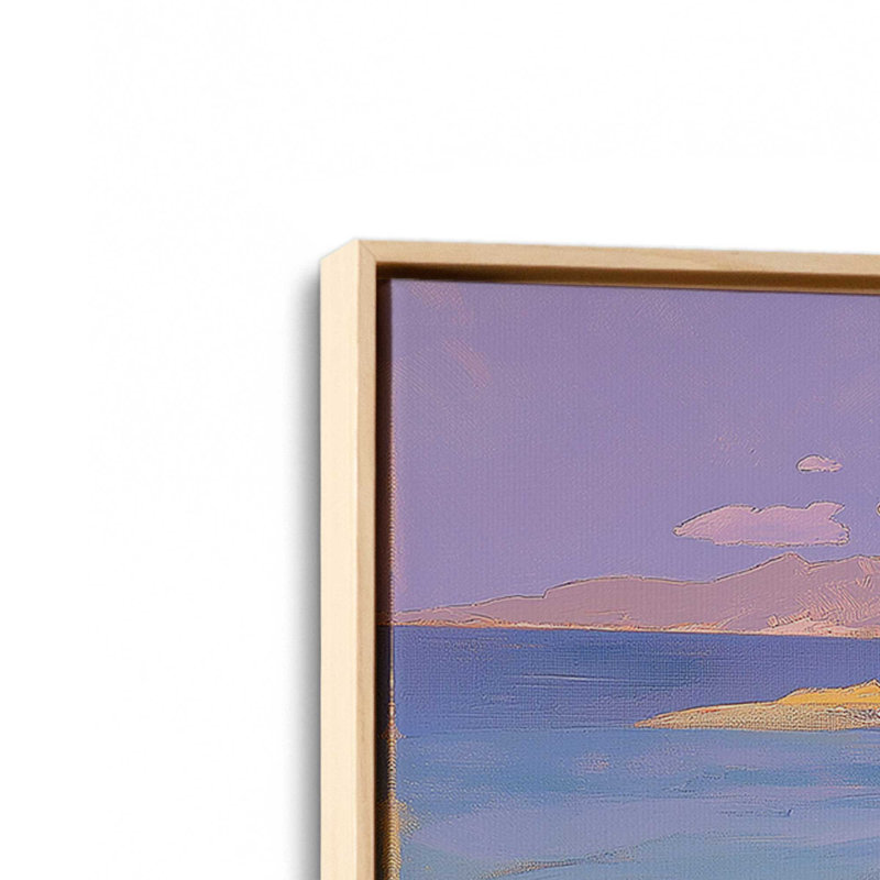 «White Sands Cove I» par Walker Noble, reproduction d'art sur toile, H 20 po x l 20 po, Érable