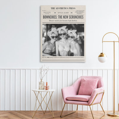 The Aesthetics Press Magazine Canvas, design by A Barefoot Stylist