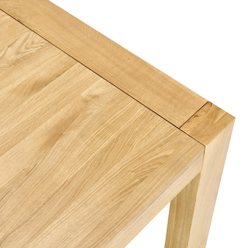 Yochanan 62" Solid Wood Dining Table, Natural