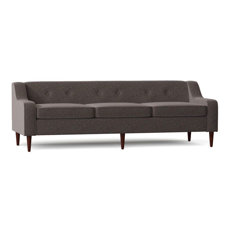 Flomaton Upholstered 88'' Sofa, Crafty Charcoal