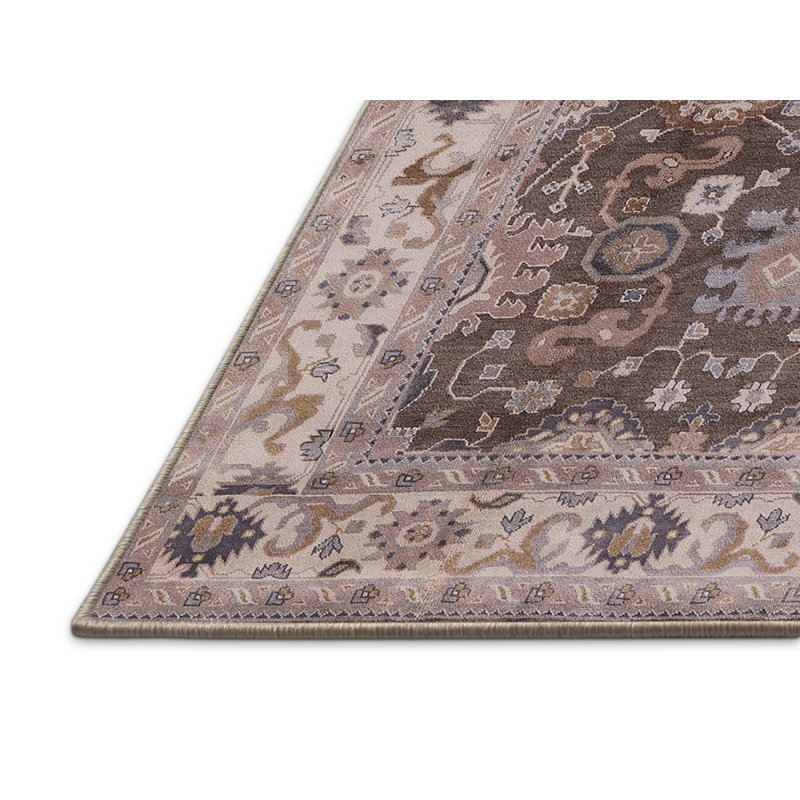 Oriental Indoor Rug, Rectangle 5' x 8'