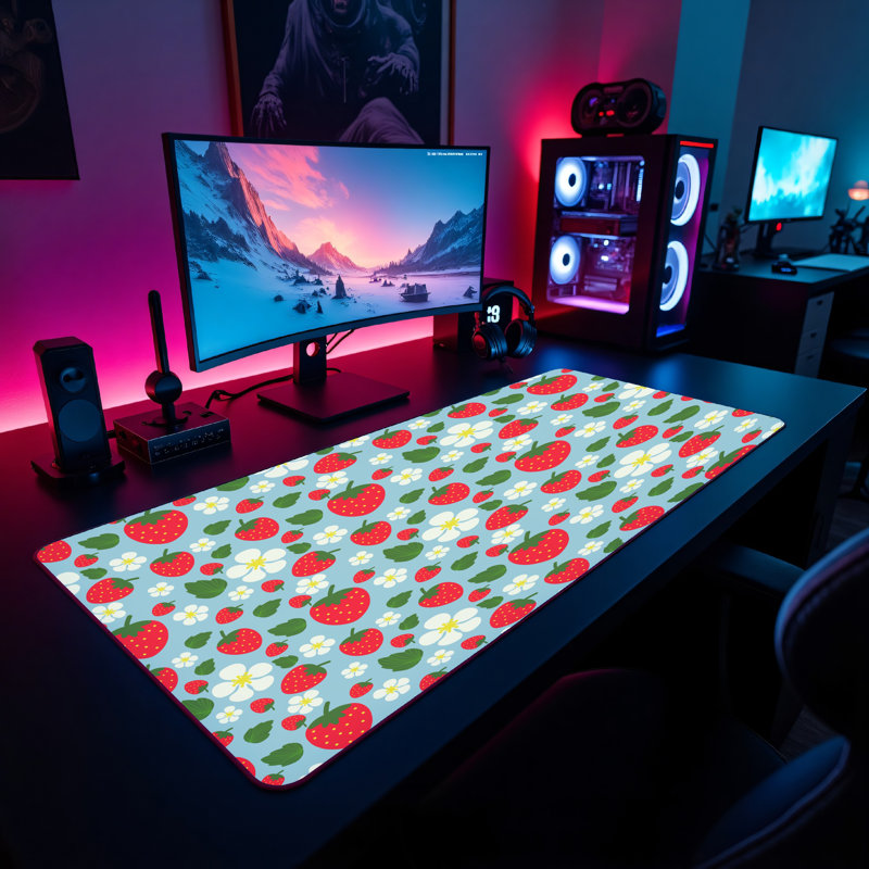 Polyester Desk Pad, 23.6x13.8