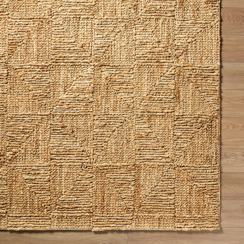 Weston Jute / Sisal Area Rug in Tan, Rectangle 2' x 3'