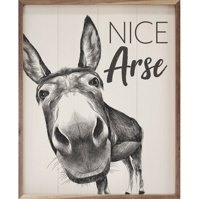Nice Ass Mule - blanc, H 40 po x l 32 po