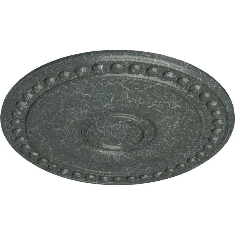 Endurathane Alexa Ceiling Medallion, 20 1/2"OD x 1 7/8"P (Fits Canopies up to 2 7/8")Hand-Painted Copper Penny Finish
