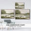 Toile tendue encadrée Quiet Path-94361861-94361862