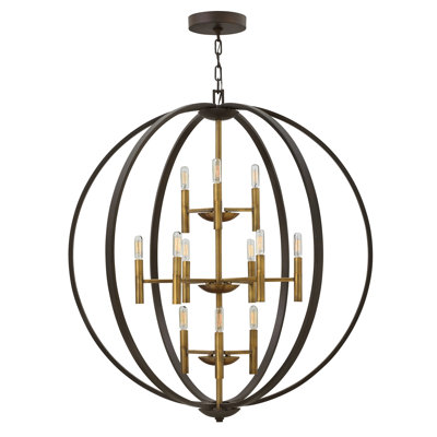 Euclid 12-Light Globe Pendant