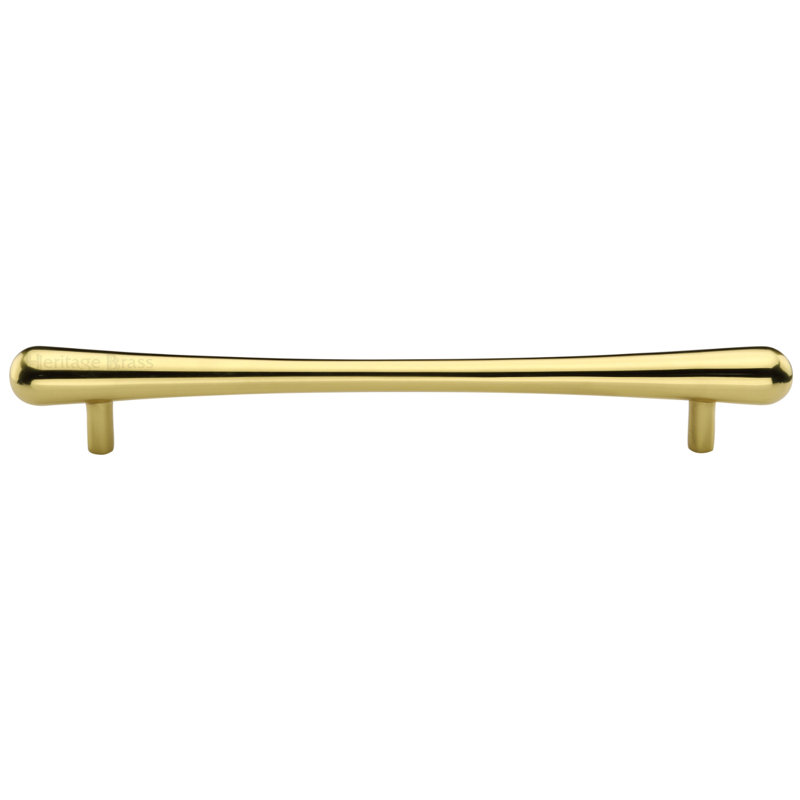 Heritage Brass Heritage Cabinet Pull Design, 313cm L x 8cm W, Polished Brass