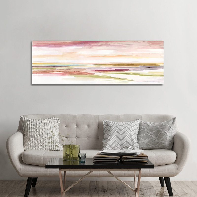 Spectrum Sunset I by Nan - Panoramic Print on Canvas, Wrapped Canvas, 182.88 cm H x 60.96 cm W