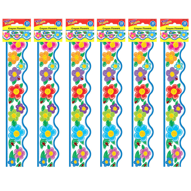 Crayon à fleurs formidables