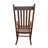 Solid Wood Rocking Adirondack Chair