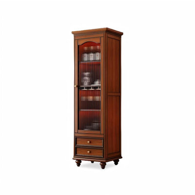 Buffet en noyer massif et bois manufacturé