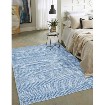 Tapis bleu perle 2 pi 0 po x 3 pi 0 po