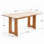 Table de salle à manger rectangulaire Modern