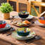 Stoneware Dinnerware Set 12 Piece - Service for 4