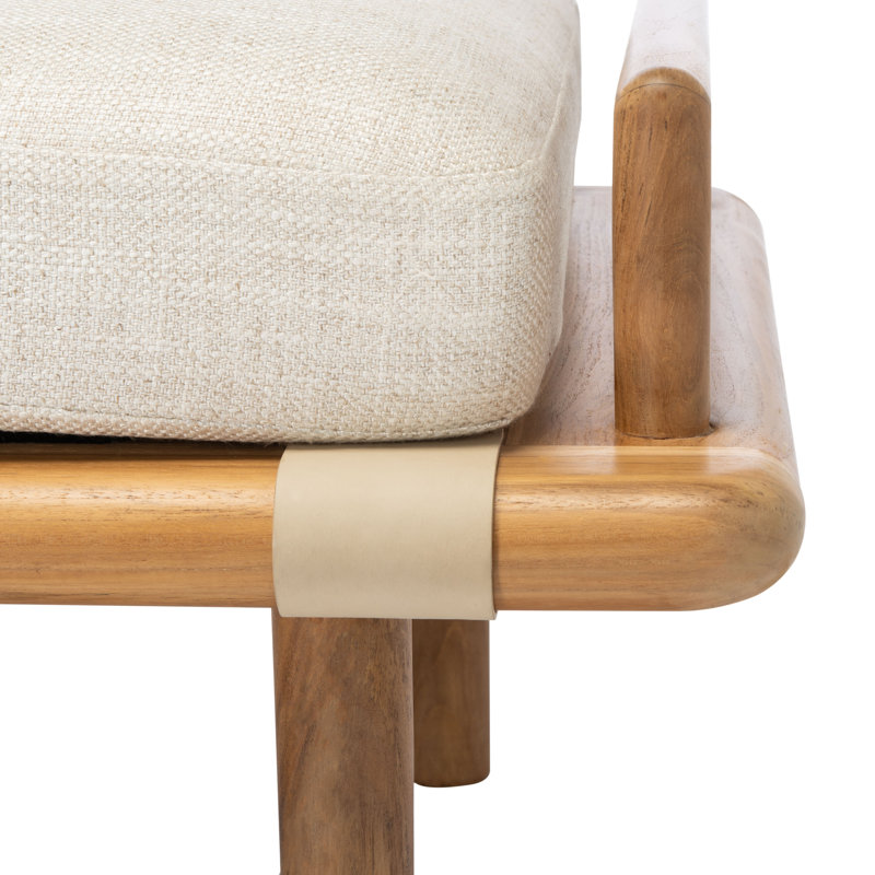 Constantine Upholstered Bench, Natural