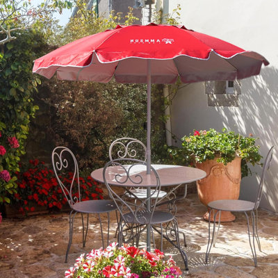 blaine's patio umbrella Blissun 9' Outdoor Umbrella, Outdoor Table Umbrella, Yard Umbrella, Market with 8 Sturdy Ribs, Push Button Tilt and Crank (Red) : Patio, Lawn & Garden Its your ultimate solution for creating a stylish and functional shaded oasis in your outdoor space Serena and Lily | A