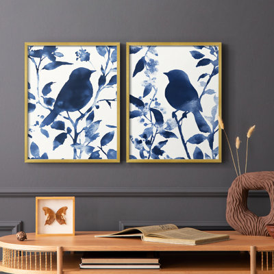 FLORAL Series DLXIV-Premium Framed Print -Ready to Hang - No Nails Required - No Nails Required