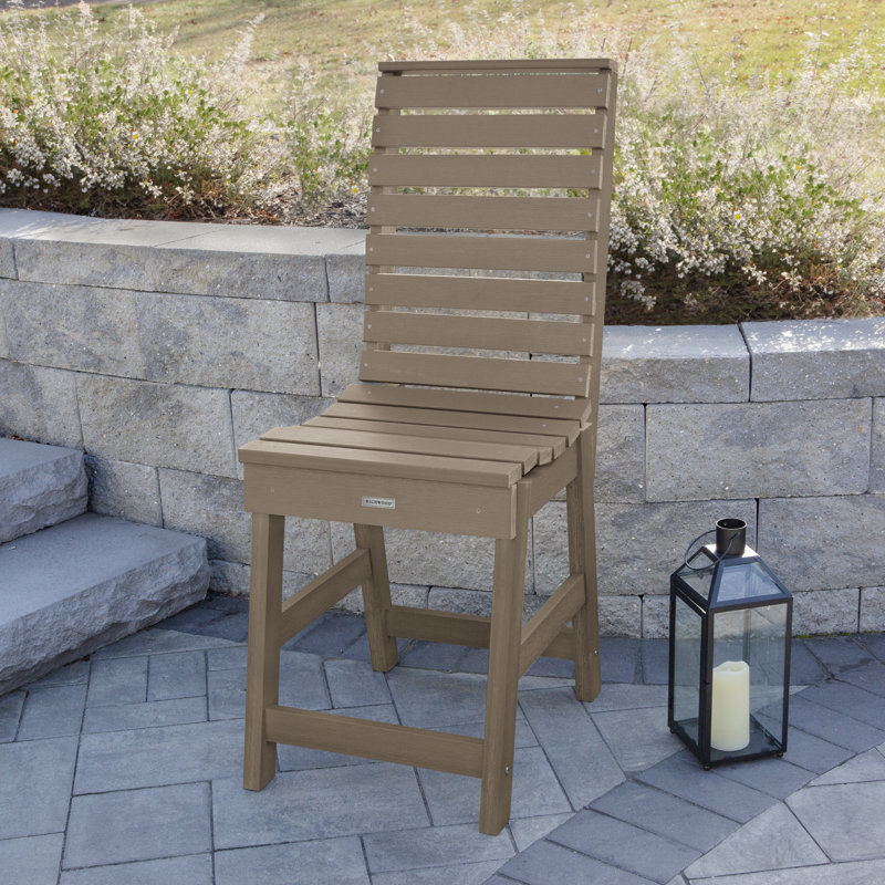 Chaise d'appoint Weatherly, Brun bois