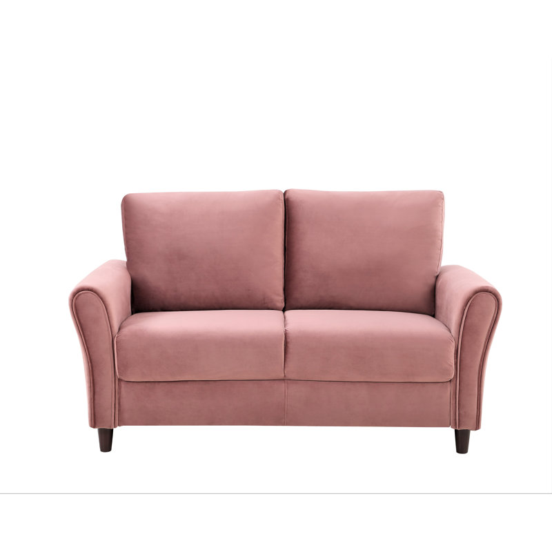 Canapé Patricia, Polyester rose