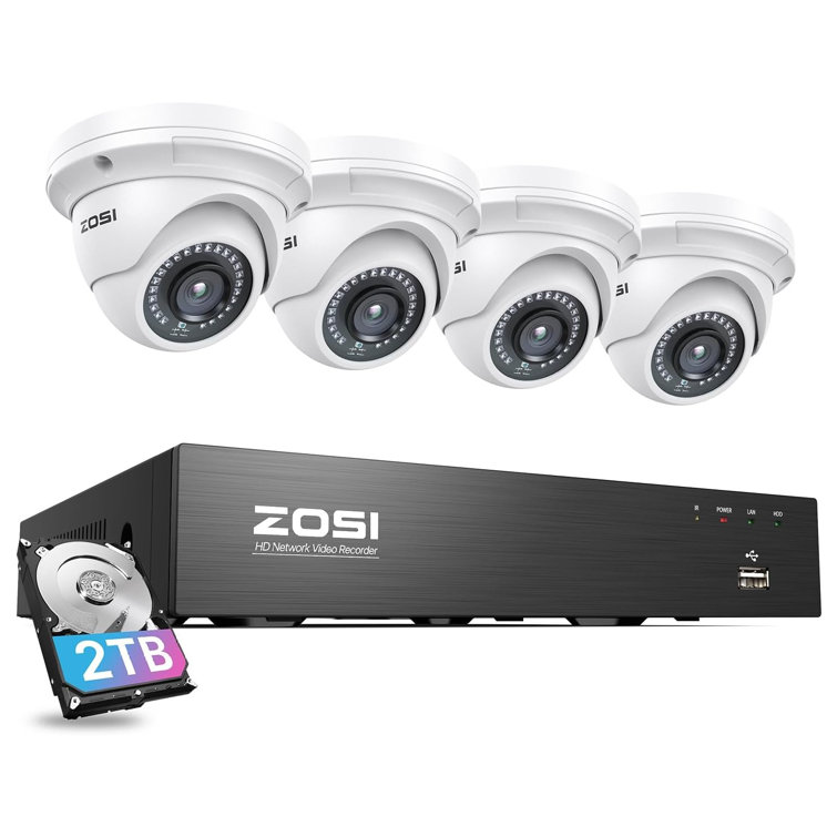 Indoor & Outdoor IP Dome Security Cameras