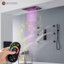 Système de douche complet AquaRhapsody Luxury avec musique Bluetooth et DEL-66348636