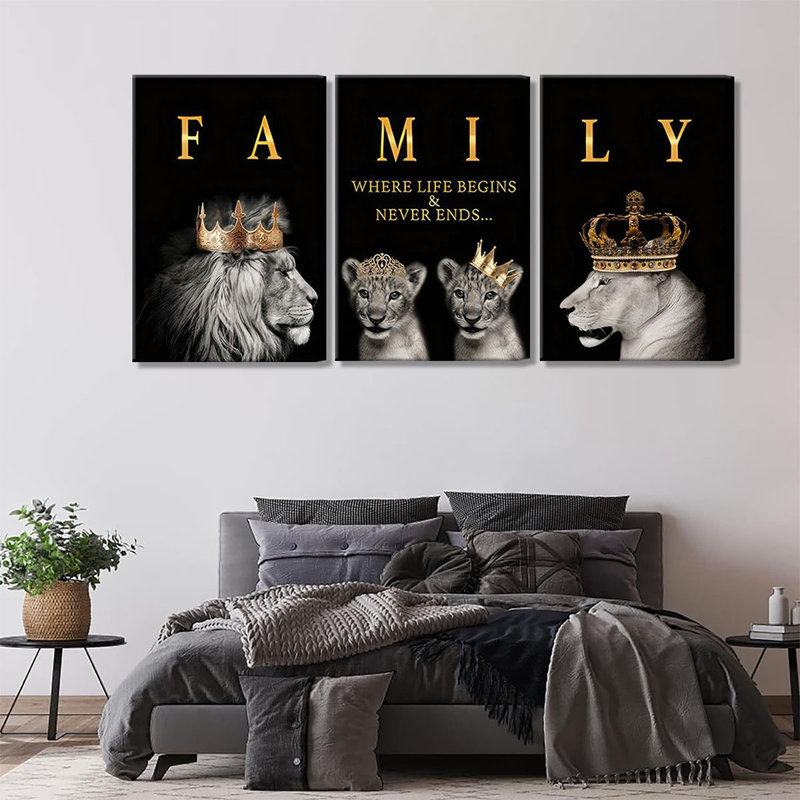 3 Piece Wrapped Canvas Print