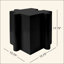 Table d'appoint casse-tête, table modulaire à bord convexe MGO-1350099226