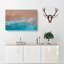 South Beach Miami Florida In Abstract - Wrapped Canvas-55340434