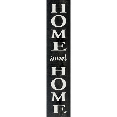 Home Sweet Home (grande enseigne de ferme verticale)