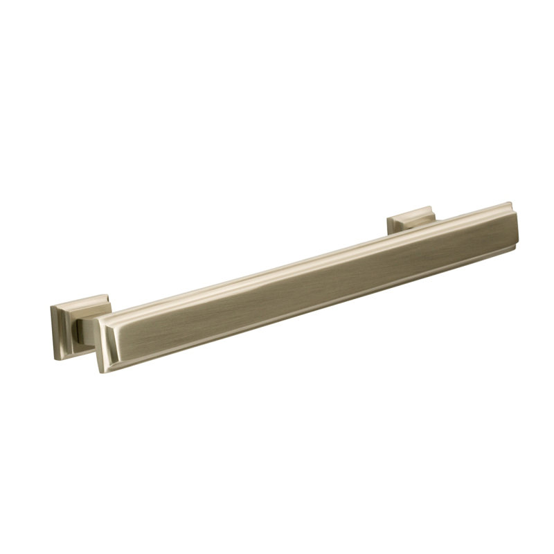 Poignée barre Alhambra, Nickel brossé, 7,56 po