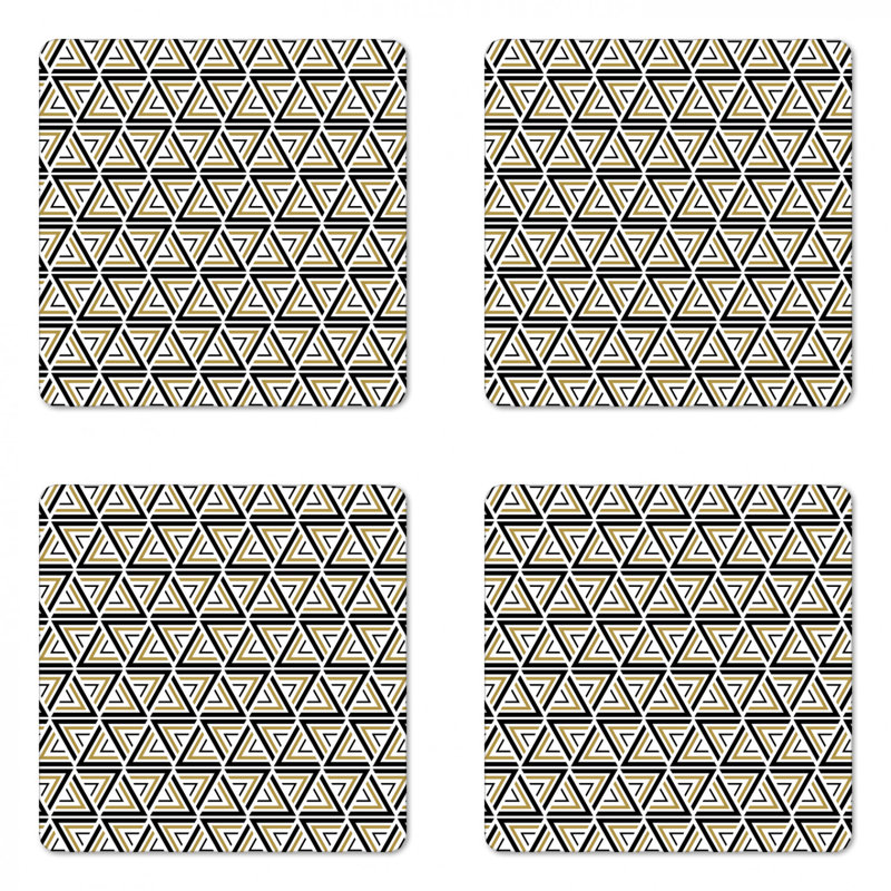 Square 4 Piece Coaster Set