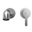 Wall Mounted Bathroom Faucet with Comfort Glide Technology