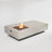 60Inch Concrete Fire Pit Table