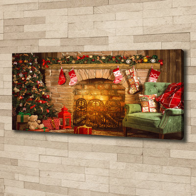 Christmas Decorations - No Frame Print on Canvas