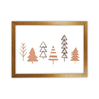 Winter Trees Illustration By Orara - Print
