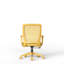 Chaise de bureau colorée, supportant 159 kg, idéale pour le télétravail ou le travail à domicile, avec dossier en maille.-17337316-17337319