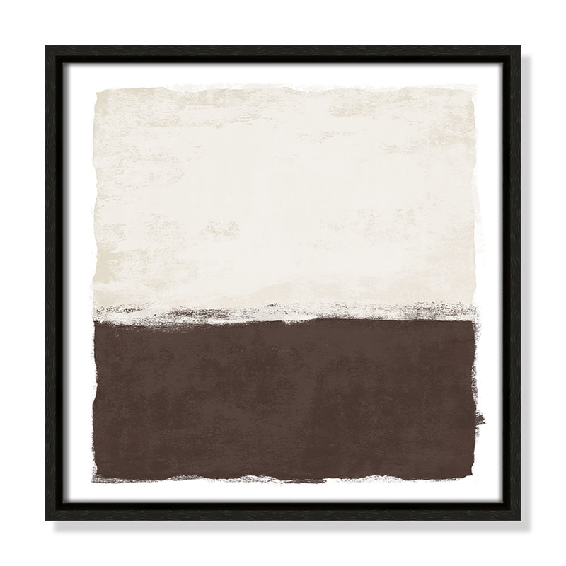 Chocolate Dipped II - Square Vesrion Print by Natalie Carpentieri, Espresso, 13.5" H x 13.5" W