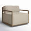 Stroud Outdoor Teak Swivel Armchair-1546403871