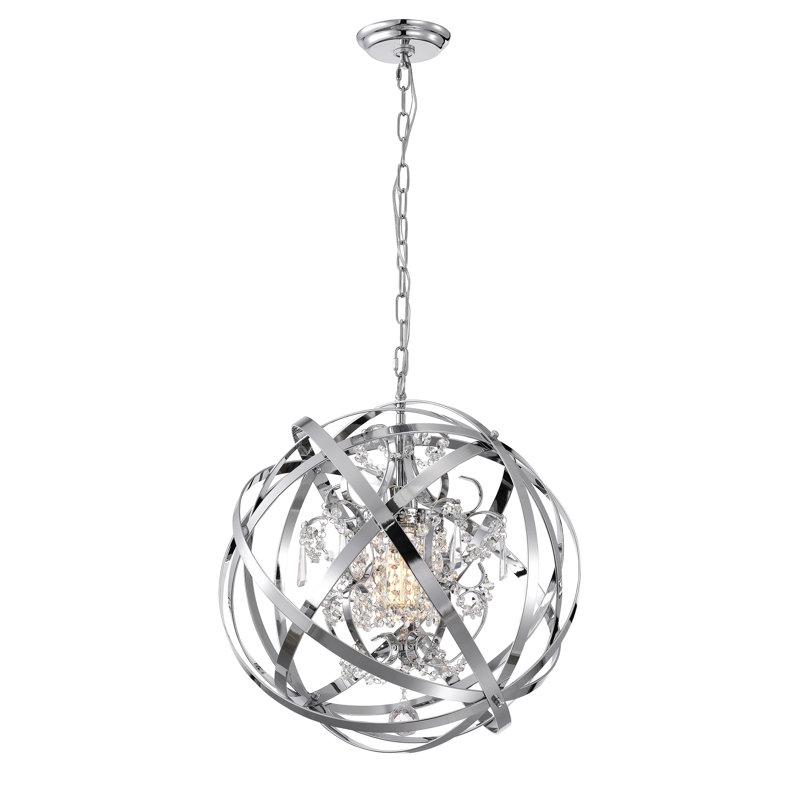 Luminaire sphère suspendu 1 lumières simple Hodder