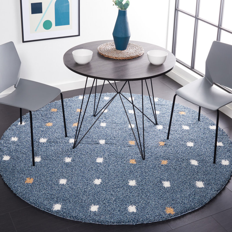 Tapis à pois Calico Performance, Rectangle 9 pi x 12 pi