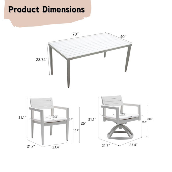 Dimensions du produit